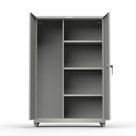 Strong Hold Double Shift Cabinet with 6 Drawers 48"W x 24"D x 75"H 46-DS-246-6DB-L